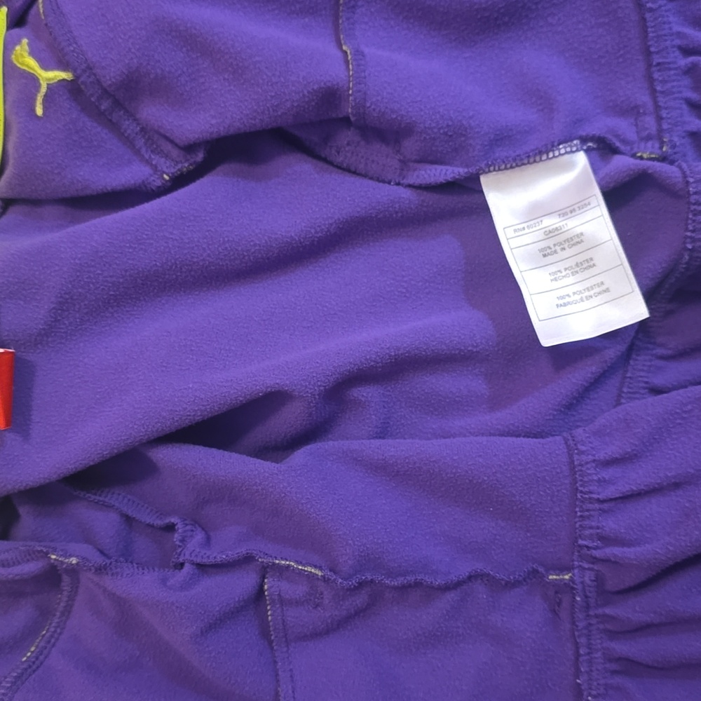 PUMA 12mo. Girls Purple and Lime Tracksuit - Picture 7 of 7
